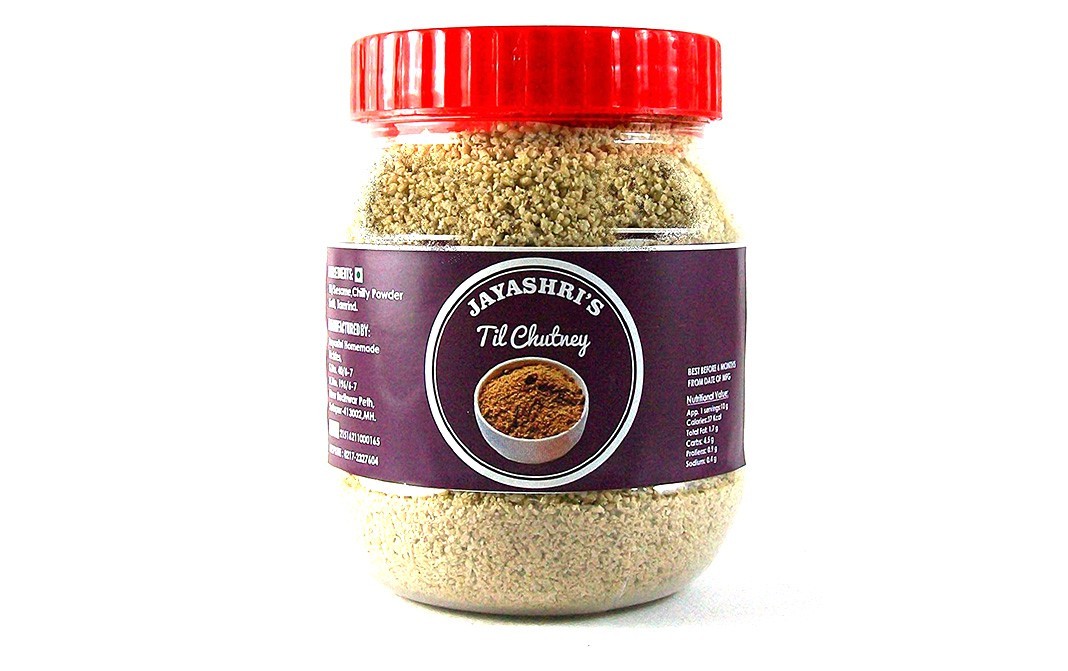 Jayashri's Til Chutney    Plastic Jar  250 grams